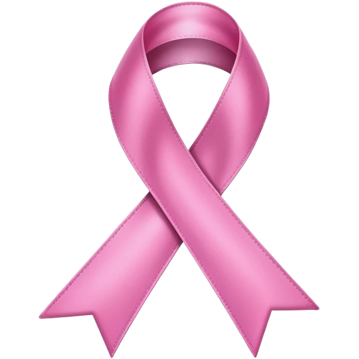 Laço rosa realista  emoji