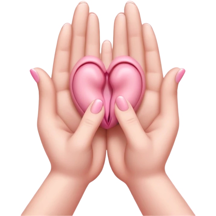 Fingers in a vagina emoji