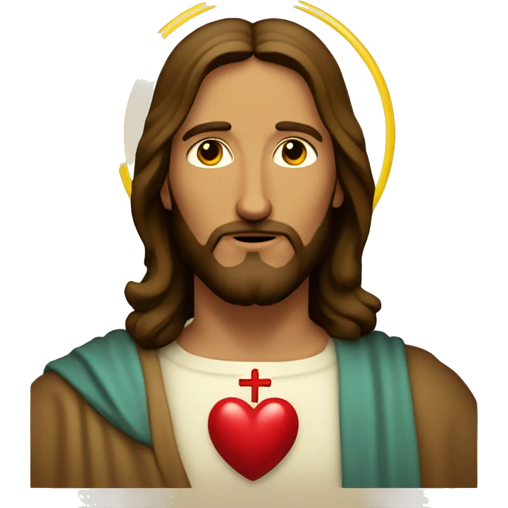 Jesus sacred heart  emoji