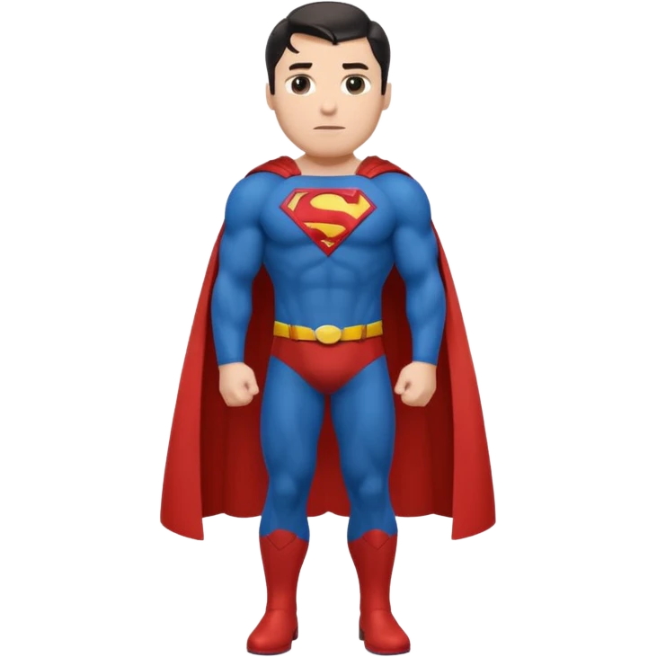 superman standing emoji