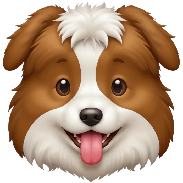 Cute dog emoji