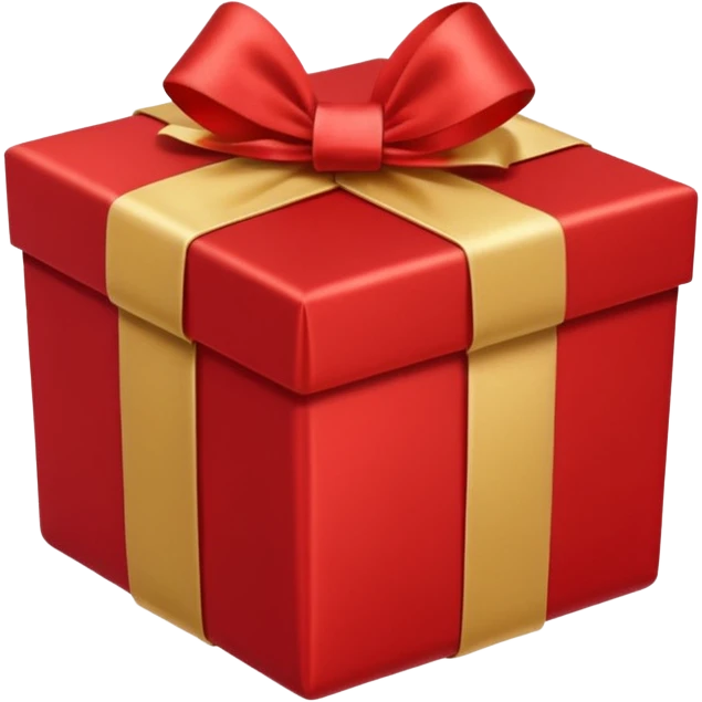 RED GIFTBOX emoji