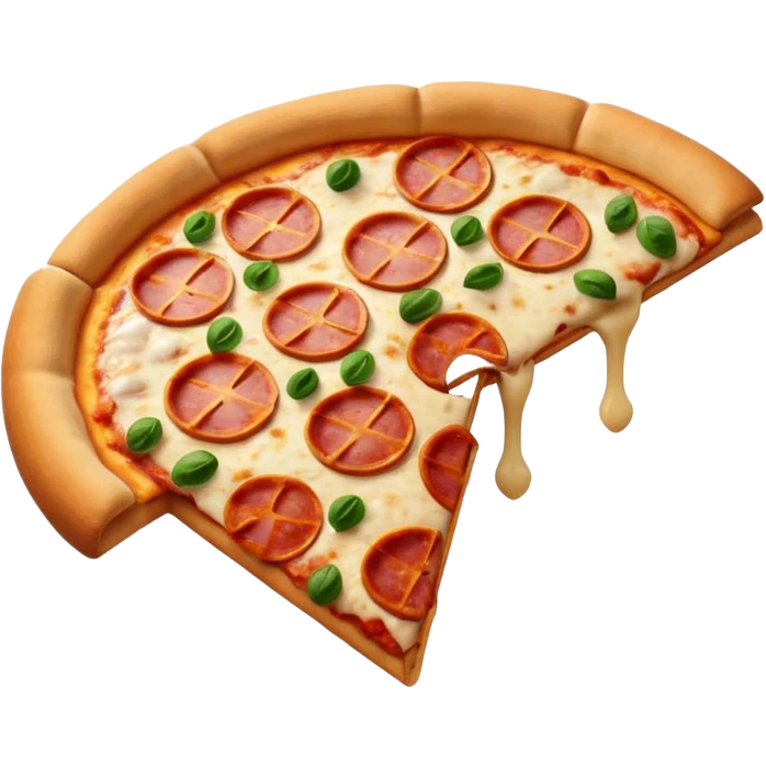 Pokémon with pizza emoji