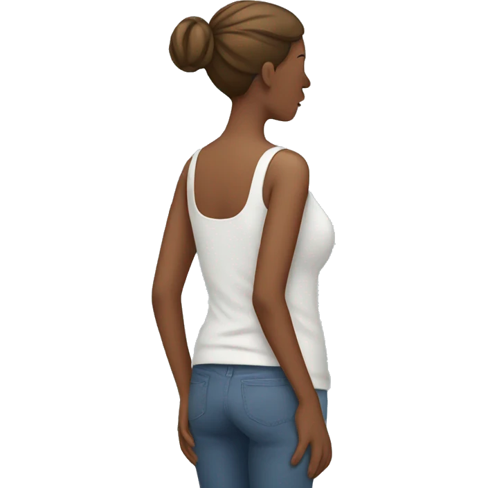 woman with back pain emoji