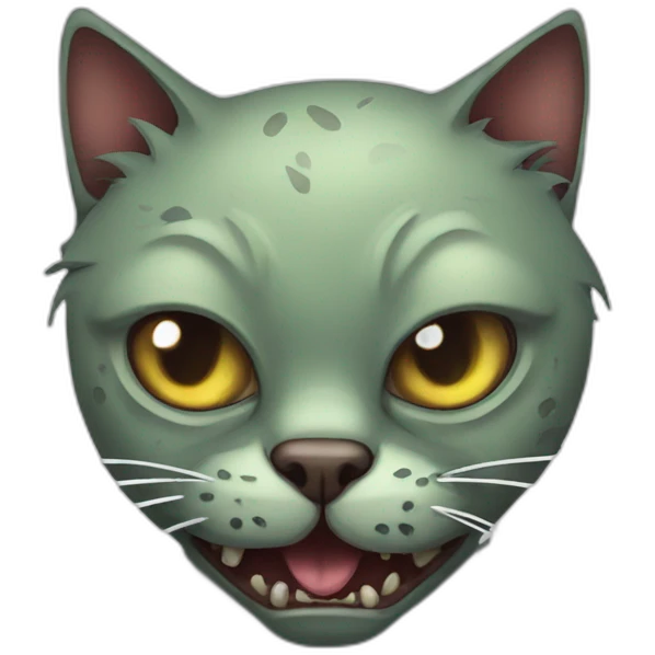 zombie cat emoji