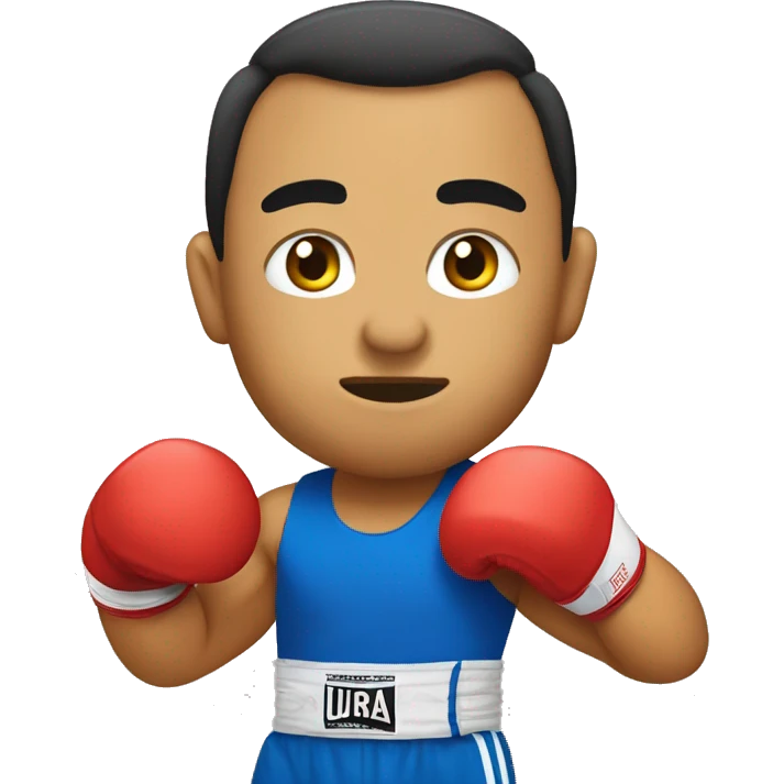 Una oveja peleneando boxeo  emoji