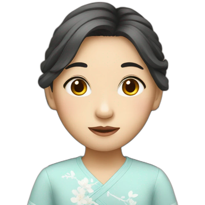chinese girl emoji