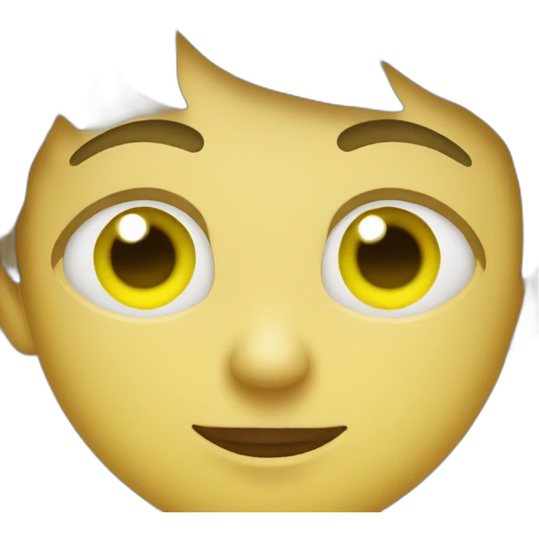 boy with eye shaped lemons emoji