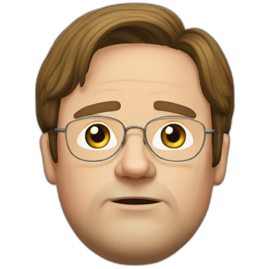 Dwight Schrute emoji