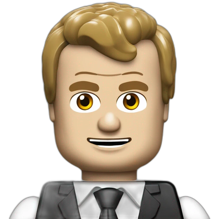 Fais Macron en lego  emoji