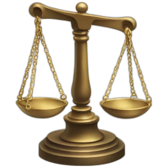 scales of justice emoji