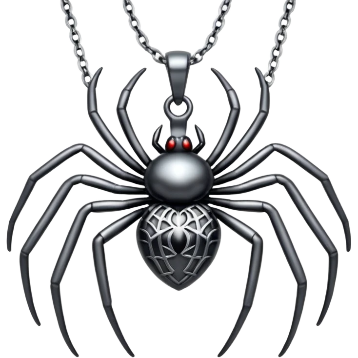 spider neckless emoji