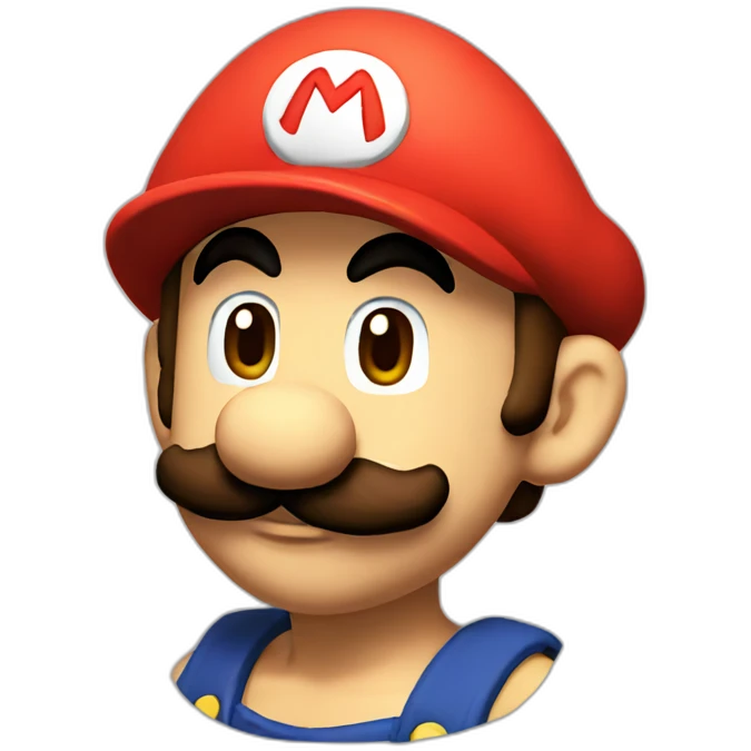cool mario emoji