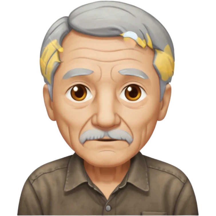 smelly old man  emoji