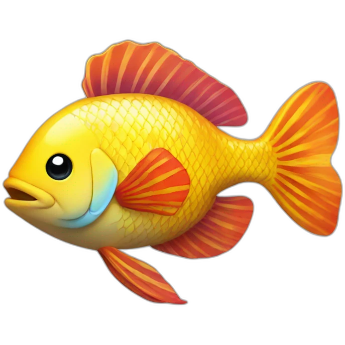 colorful fish emoji