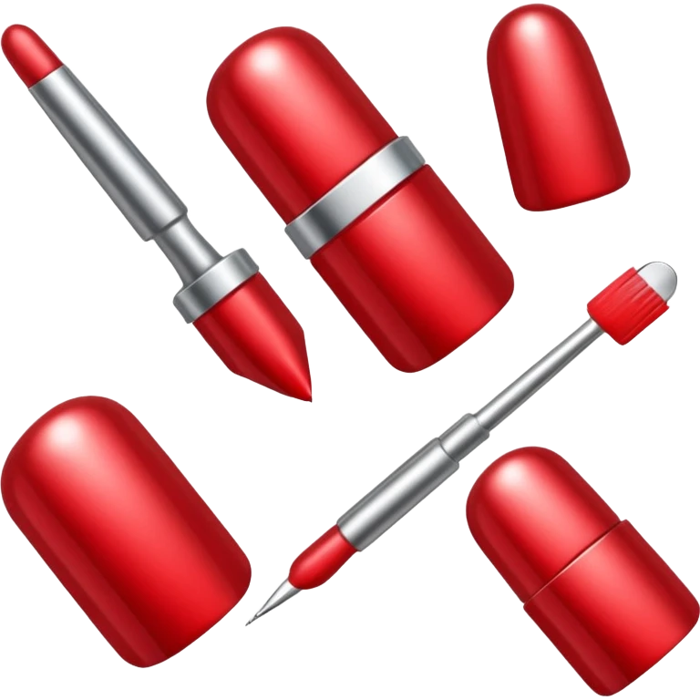 nail art equipment red emoji