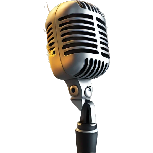 Spark on mic emoji