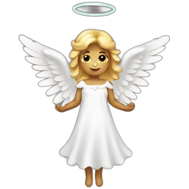 christmas angel emoji