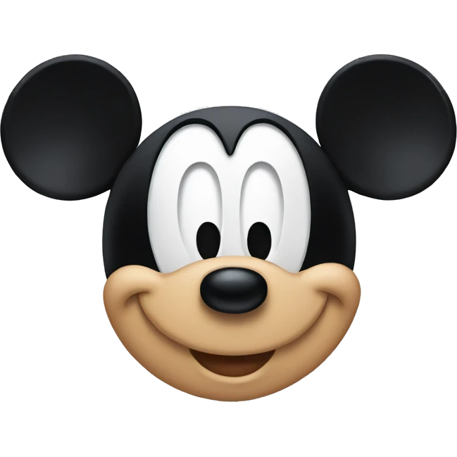 mickey mouse emoji