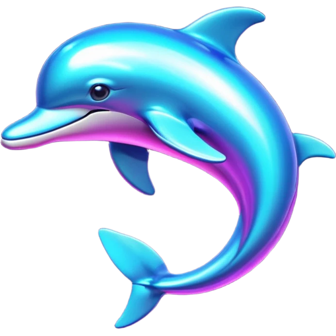 disco dolphin emoji