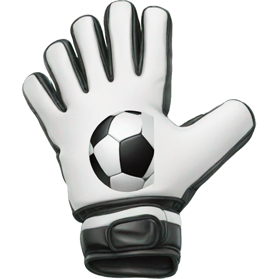 Soccer gloves emoji