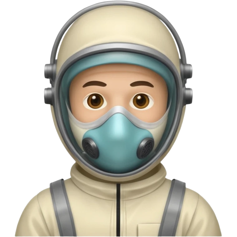 Forensic man with mask emoji