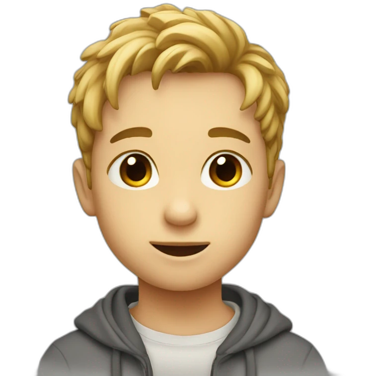 Cute boy emoji