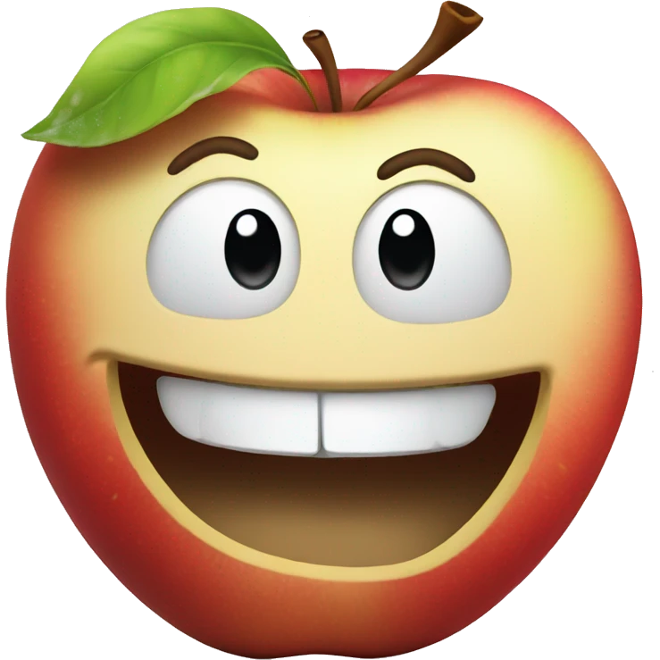 apple smiling emoji