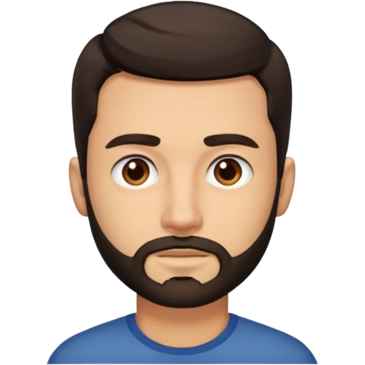 shortest beard emoji