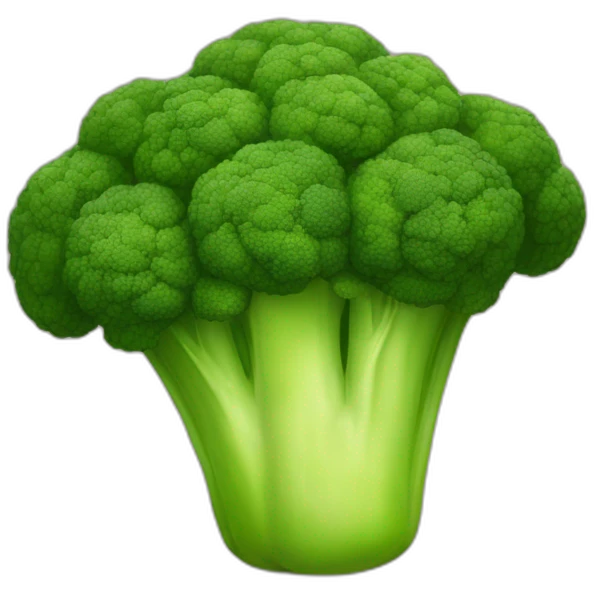broccoli-dog emoji