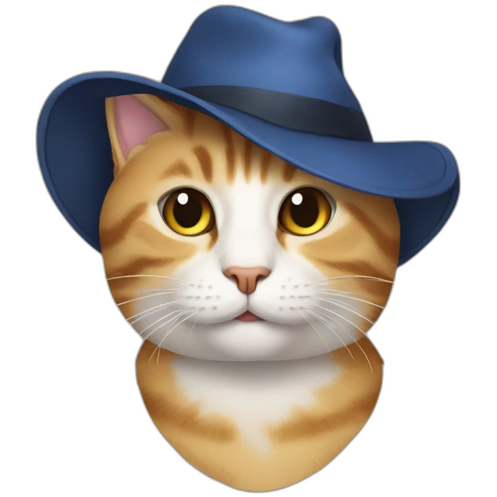 Cat-with-hat emoji