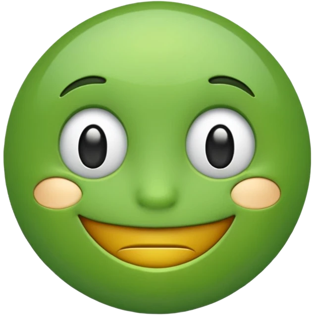 make green colur emoji emoji