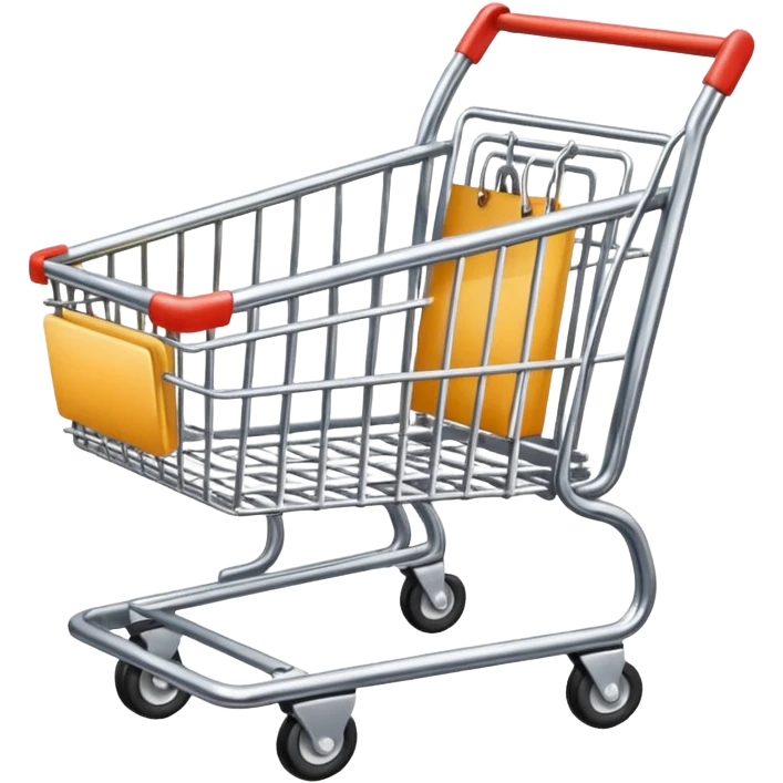 A Shopping Cart(No background) emoji