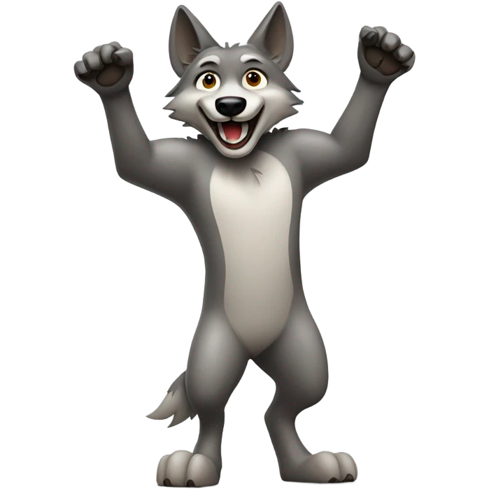 Wolf dancing nsync emoji