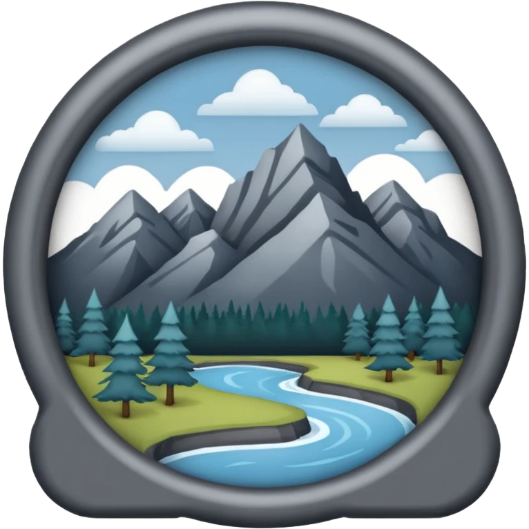 candian geoghrapgical perimeter all one colour emoji