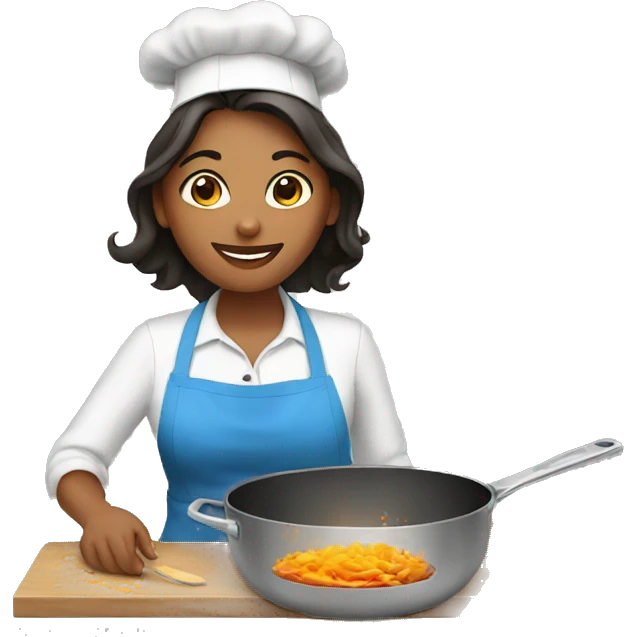 Women cooking  emoji