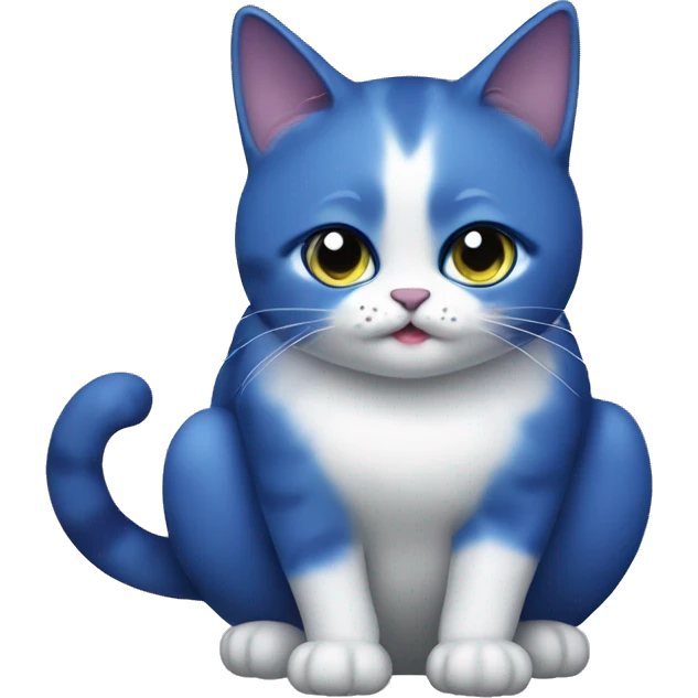 blueberry cat emoji