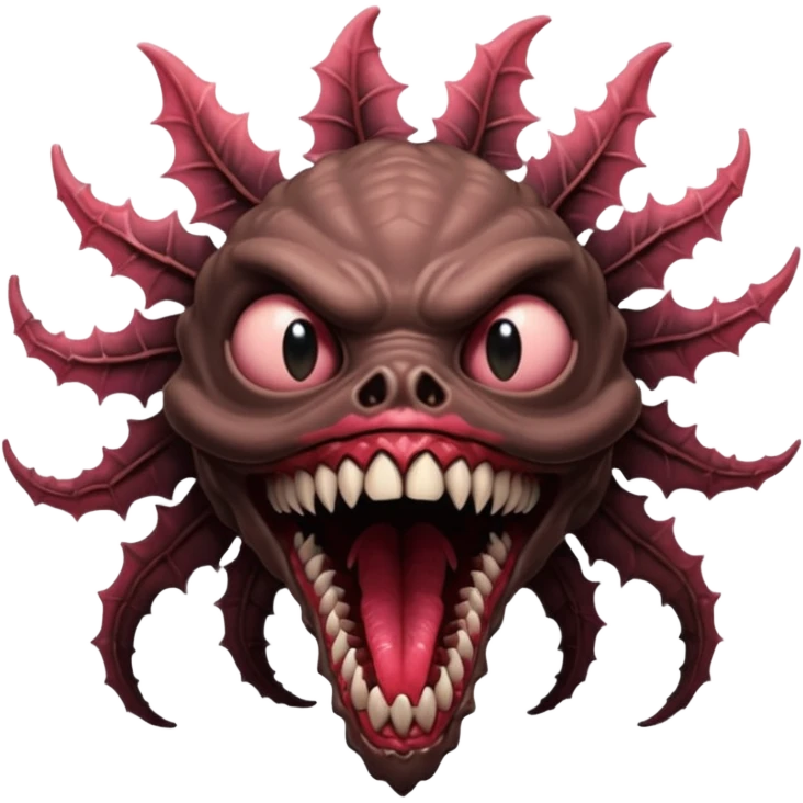 Deomgorgon from Stranger things  emoji