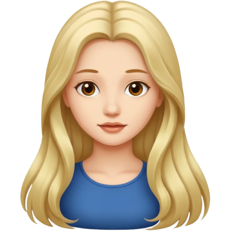 The beautiful girl  emoji