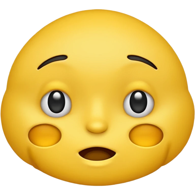 Yellow emoji tired with black eye bags under eyes emoji