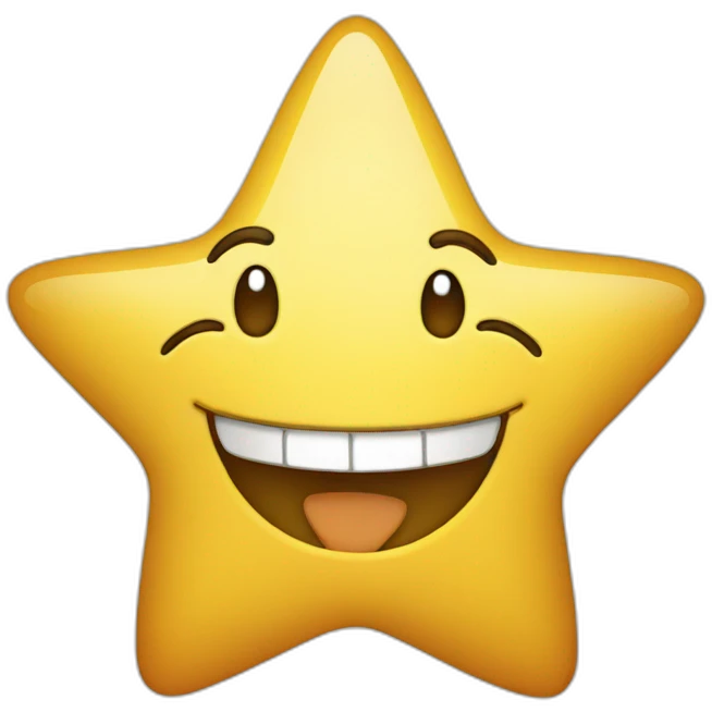 smiling-star emoji