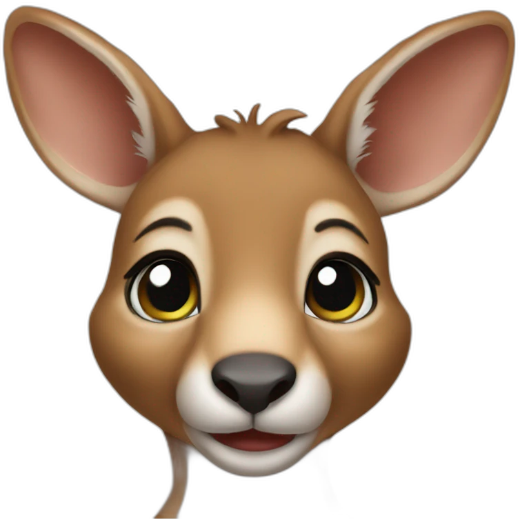 Kangaroo baby emoji