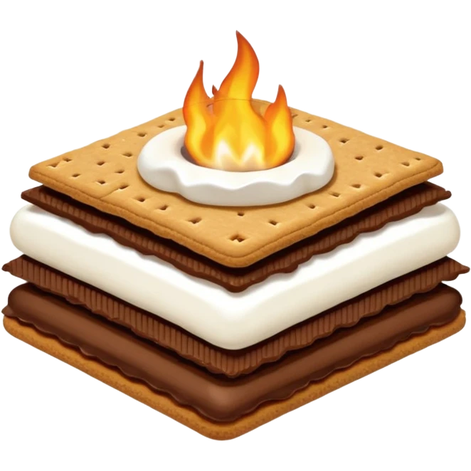s'mores  emoji