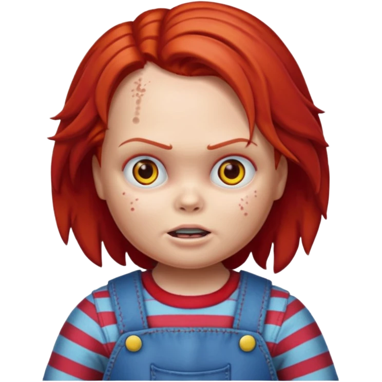 Un emojin de chuky emoji