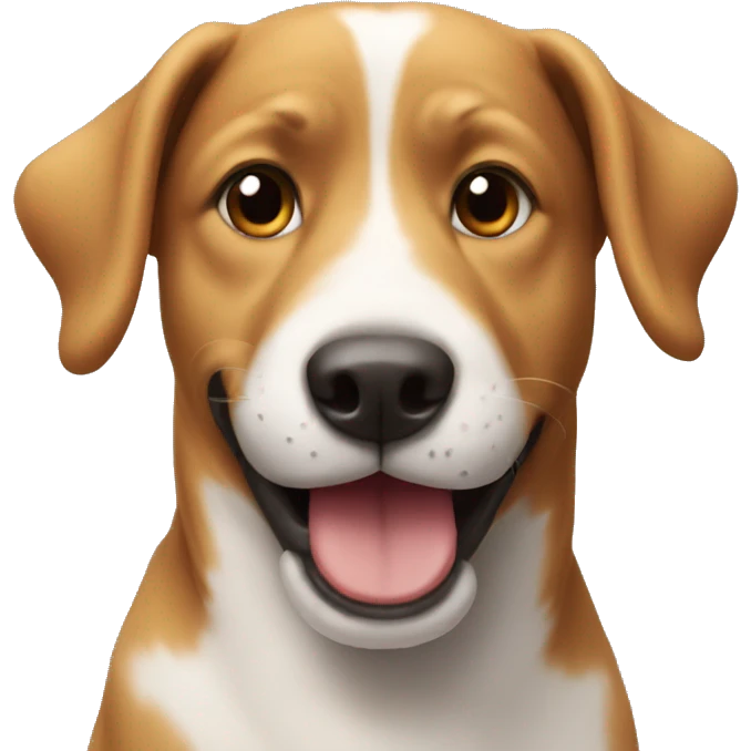Dog smile emoji