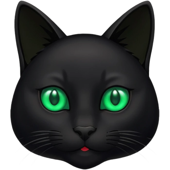 Чорний кіт emoji