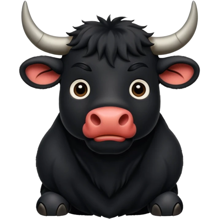 Ferdinand (black) from the Ferdinand disney movie emoji