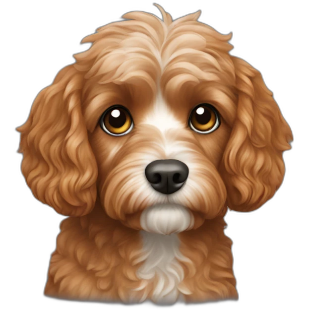 Ginger Cavoodle emoji