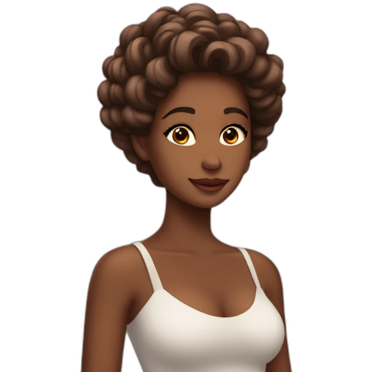 La belleza se adorna bajo el cielo con tu mirada emoji