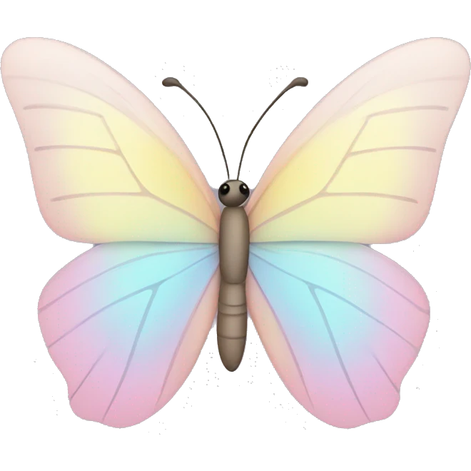 Pastel butterfly  emoji